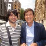 Alessandro con Gianni Morandi